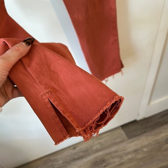 KENSIE | Vintage Luxe Ultimate High Rise Skinny Women's Rust Jeans - Picture 9 of 11